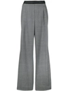 PRADA PRINCE OF WALES FLARED TROUSERS