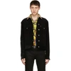 CHRISTIAN DADA CHRISTIAN DADA BLACK NARROW WALE ROTATORY JACKET