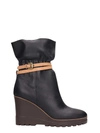 SEE BY CHLOÉ KELVIN WEDGE ANKLE BOOTS,10647707