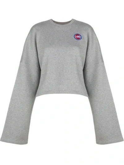 Etre Cecile Loose Fitted Sweatshirt In Grey
