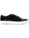 LANVIN LANVIN DDB1 LOW TOP SNEAKERS - GREY