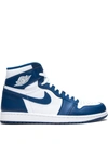 Jordan Air  1 Retro High Og Storm Blue In White
