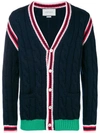 GUCCI CABLE KNIT CARDIGAN