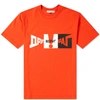 Gosha Rubchinskiy Graphic Friend Suddenly Enemy Tee In Red