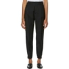 PRADA BLACK CROPPED TROUSERS