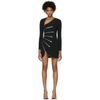 ALEXANDER WANG ALEXANDER WANG BLACK ZIP DRESS