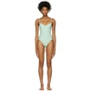 HER LINE Green Sabine One-Piece Swimsuit