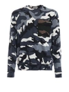 VALENTINO Valentino Camouflage Print Sweatshirt,10648052