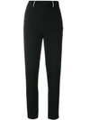 Christopher Kane Crystal-embellished Skinny Pants In Black