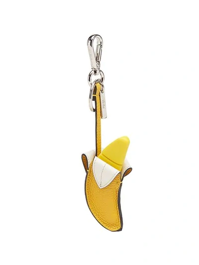 Fendi 香蕉造型usb钥匙扣 In Yellow