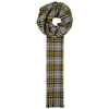 BURBERRY GREY CHECKED CASHMERE SCARF