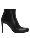 RICK OWENS ANKLE BOOTS,11517866RA 10