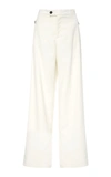 BOGNER X WHITE CUBE YLVI COTTON WIDE LEG trousers,16662139MO