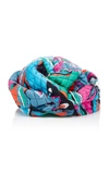 EMILIO PUCCI QUILTED SILK TURBAN,8UAI16-8U745