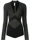 ELIE SAAB THORN BODYSUIT