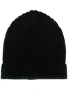 DOLCE & GABBANA RIBBED BEANIE