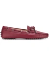 TOD'S TOD'S GOMMINO LOAFERS - RED