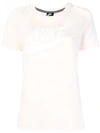 NIKE NIKE FRONT LOGO T-SHIRT - PINK