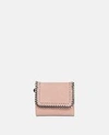 Stella Mccartney Mini Falabella Flap Wallet - Pink In Pink