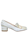FRANCO COLLI FRANCO COLLI WOMAN LOAFERS WHITE SIZE 7 SOFT LEATHER,11534936RD 11