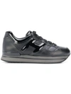 Hogan H222 Sneakers In Black