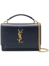 SAINT LAURENT LOGO PLAQUE TOTE BAG