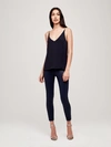 L Agence Gabriella Camisole Tank In Midnight