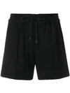 KENZO KENZO TRACK SHORTS - BLACK