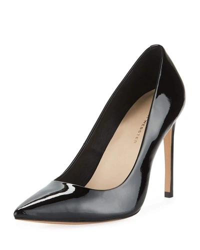 Sophia Webster Rio High-heel Patent Leather Pumps In Black