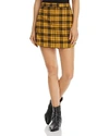 BB DAKOTA I TOTALLY PAUSED PLAID SKIRT,BI309301