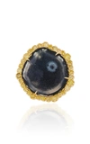 KIMBERLY MCDONALD Geode Ring With Yellow Diamonds,RG290Y