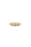 MELANIE AULD TEARDROP CROWN RING