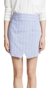 EVIDNT Asymmetrical Miniskirt