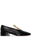 GIVENCHY GIVENCHY 4G LOAFERS - BLACK