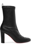 CHRISTIAN LOUBOUTIN GENA 85 LEATHER BOOTS