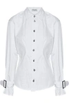 OPENING CEREMONY OPENING CEREMONY WOMAN COTTON-POPLIN SHIRT WHITE,3074457345619149758