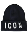 DSQUARED2 ICON BEANIE,10645734