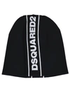 DSQUARED2 BRANDED KNITTED BEANIE,10648454