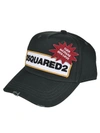 DSQUARED2 TURN HATRED INTO LOVE BASEBALL CAP,10648517