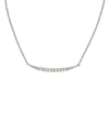 ADORE CURVED BAR NECKLACE, 16,5259849