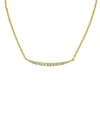 ADORE CURVED BAR NECKLACE, 16,5259850