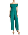GUESS LILY SMOCKED OFF-THE-SHOULDER JUMPSUIT,W82B25RA5G0