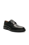 COMMON PROJECTS COMMON PROJECTS LEATHER DERBY IN BLACK