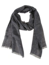 LORO PIANA FRINGE CLASSIC SCARF,10648635