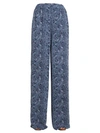 MICHAEL MICHAEL KORS PAJAMA TROUSERS,MU83H0D9AS 361NVYCMBY