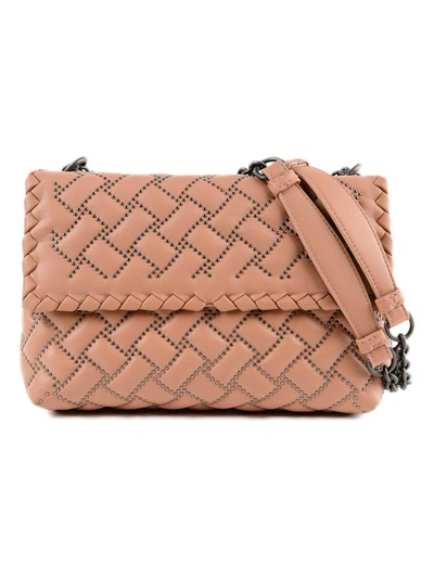 Bottega Veneta Small Olimpia Shoulder Bag In Pink