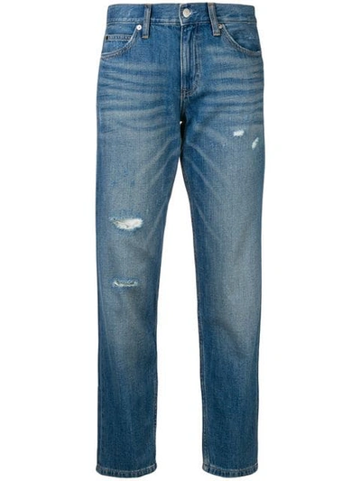 Calvin Klein Jeans Est.1978 Calvin Klein Jeans Cropped Slim Jeans - 蓝色 In Blue