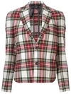 R13 CHECKED JACKET