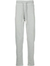 MONCLER MONCLER DRAWSTRING FITTED TROUSERS - GREY