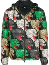 GUCCI PANTHER PRINT PADDED COAT